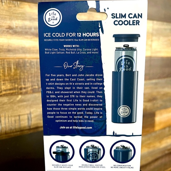 STAINLESS STEEL SLIM CAN COOLER - Picture 4 of 4